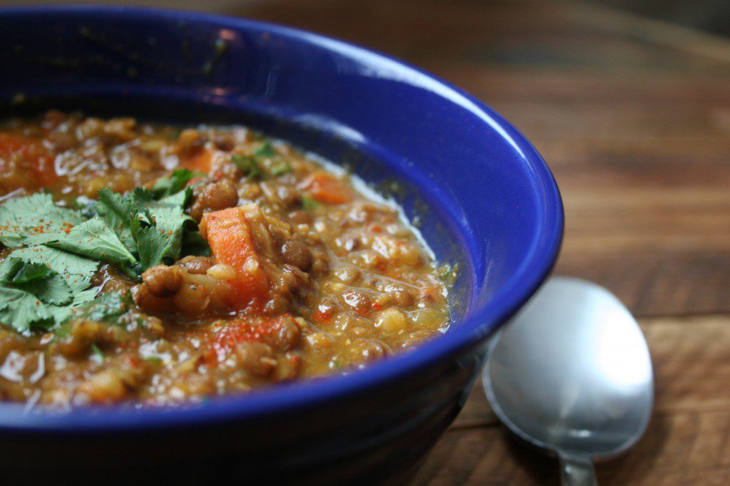 lemony lentil soup
