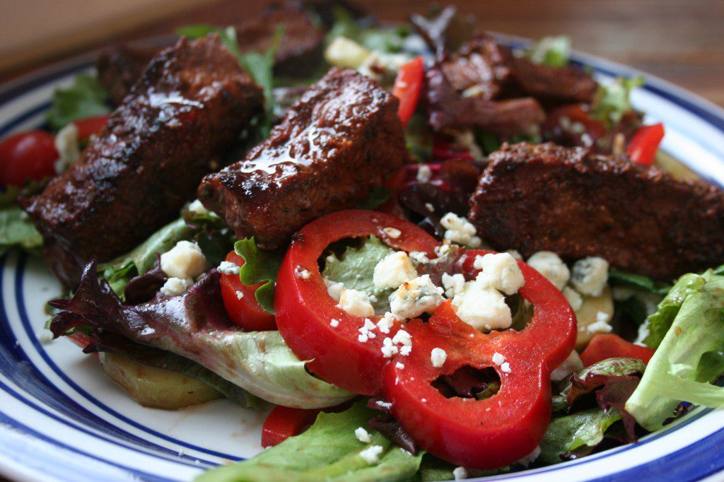 steak salad