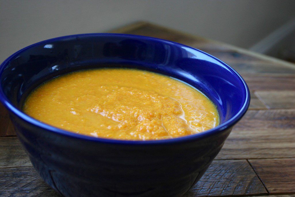 carrot ginger soup